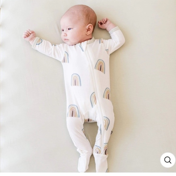 Kyte Pajamas Nwt Kyte Aloe Rainbow Footie Outfit Pajama Poshmark